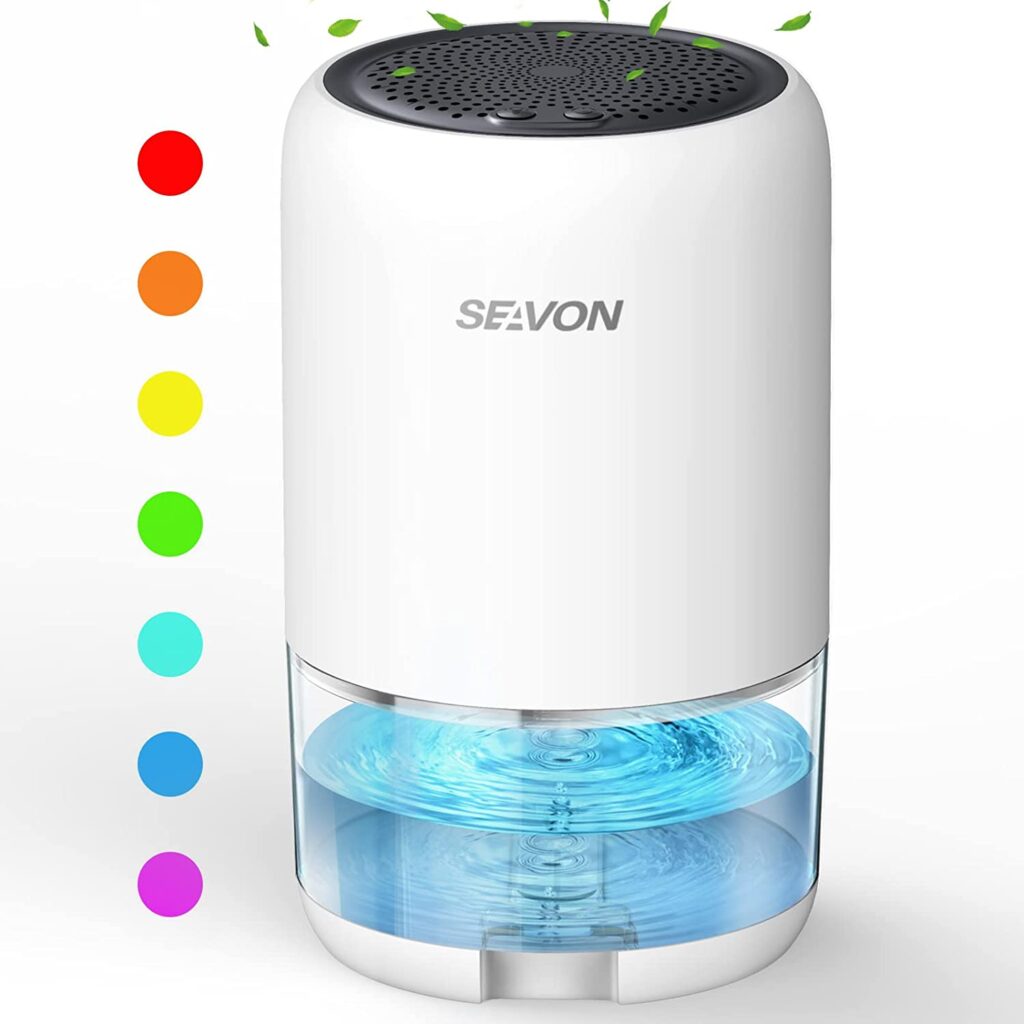SEAVON 35oz Dehumidifiers for Home, 2600 Cubic Feet 